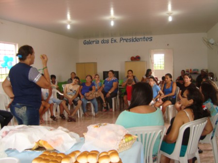 Reunião com a turma dos autistas